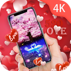 4K Live Wallpapers - Love、HD icon