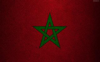 Morocco Flag Wallpapers ポスター