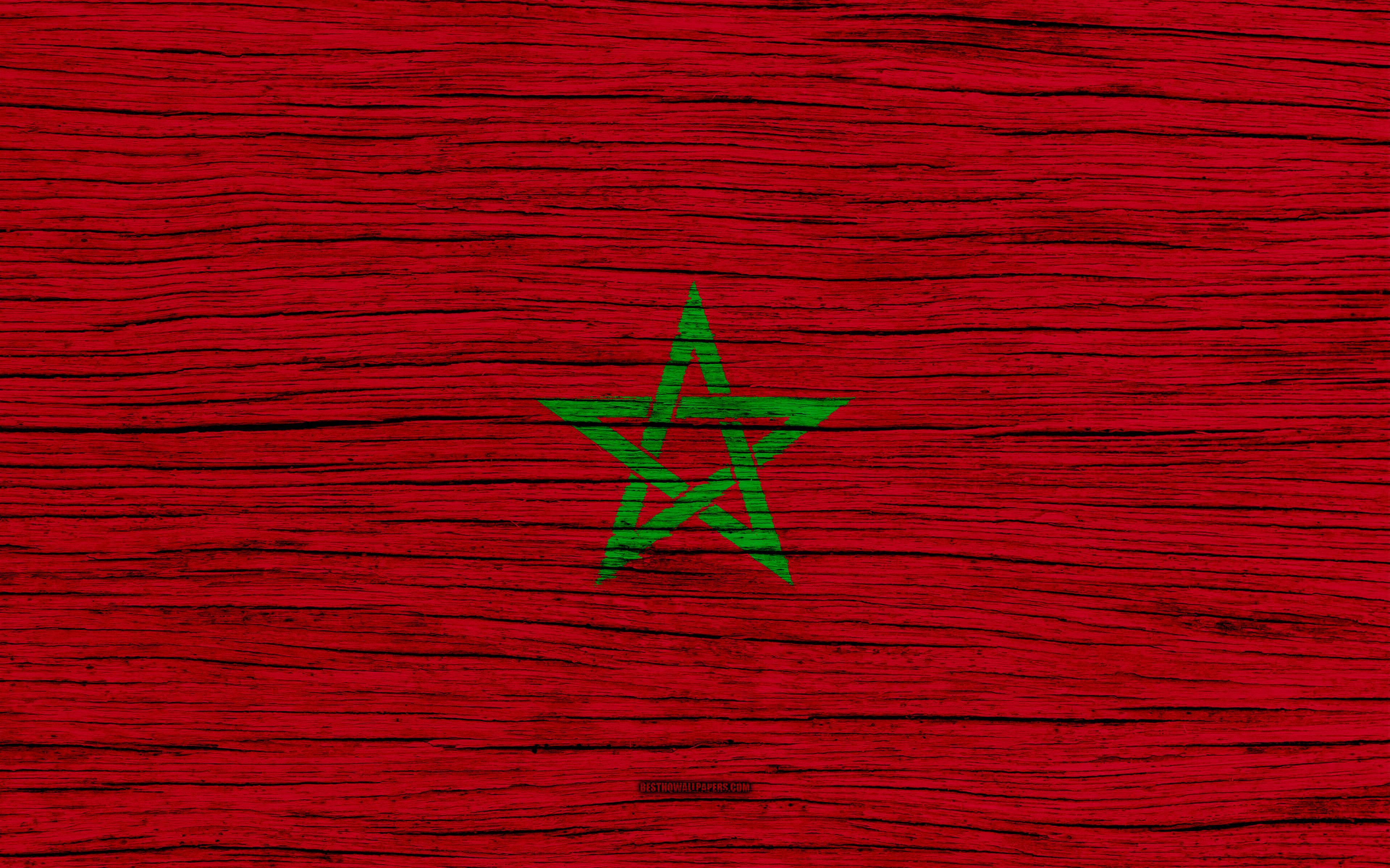 Bandera de marruecos antigua