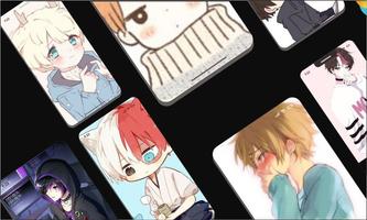 Kawaii Anime Boy Wallpaper imagem de tela 2