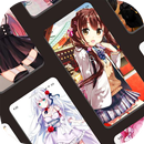 Kawaii Anime Girl Wallpaper APK