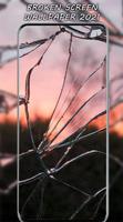 Broken Screen Wallpaper 2021 Affiche