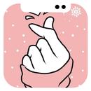 Finger Heart Wallpaper Background APK