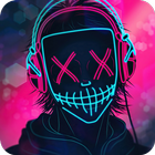 Neon Color Wallpaper 4k simgesi