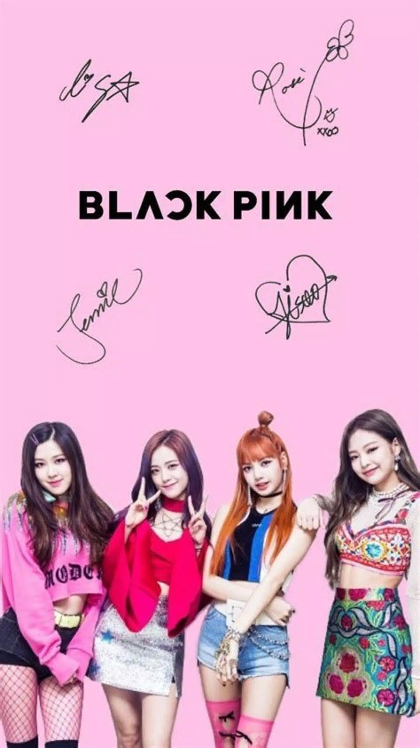 Hình nền Blackpink đầy sắc màu và sự tươi trẻ, sẽ khiến cho bức ảnh của bạn trở nên phóng khoáng và đầy năng lượng.