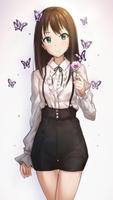 Kawaii Anime Girl Wallpapers ภาพหน้าจอ 2