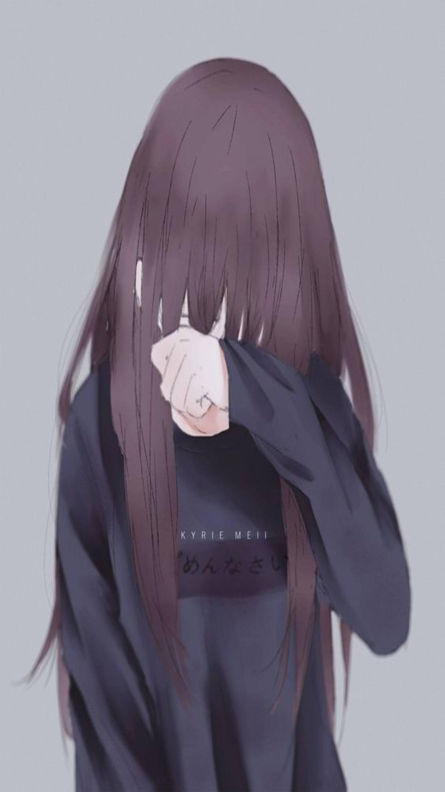 Anime sad, HD phone wallpaper