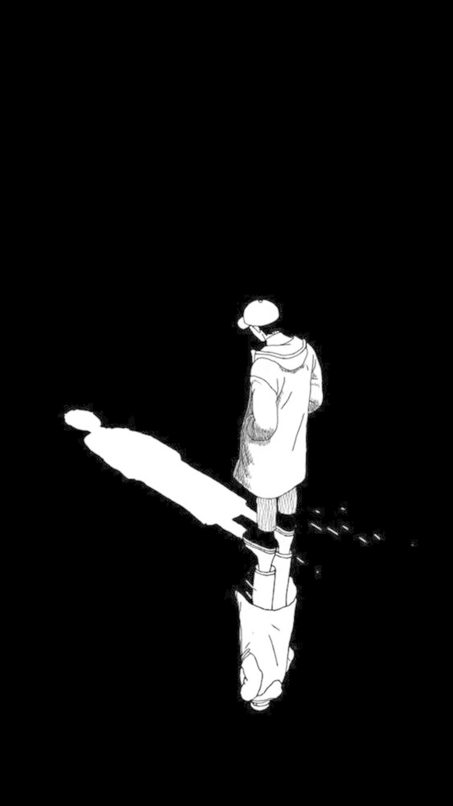 Black Wallpaper Android Sad | Hatake Wallpapers