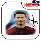 Wallpaper Model Rambut CR7 Zeichen