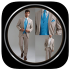 Men Simple Suit Fashion [New] 아이콘