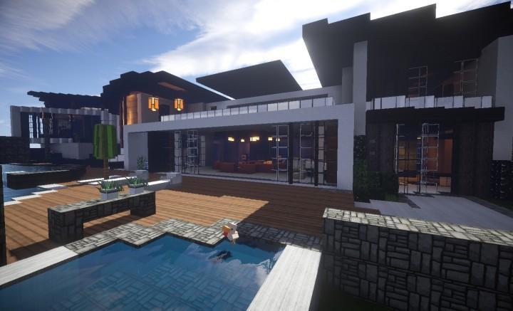 125 Modern Houses For Minecraft For Android Apk Download