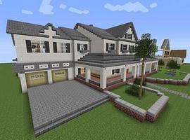 Minecraft için 125 Modern Ev Ekran Görüntüsü 1