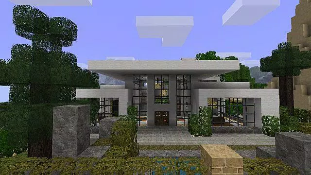 Minecraft: ESSA MANSÃO MODERNA É TOTALMENTE AUTOMÁTICA!