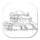 Architecture House Drawing icon