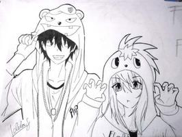 Drawing Anime Couple Ideas پوسٹر