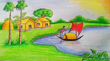 125 Drawing Scenery Ideas Ekran Görüntüsü 1