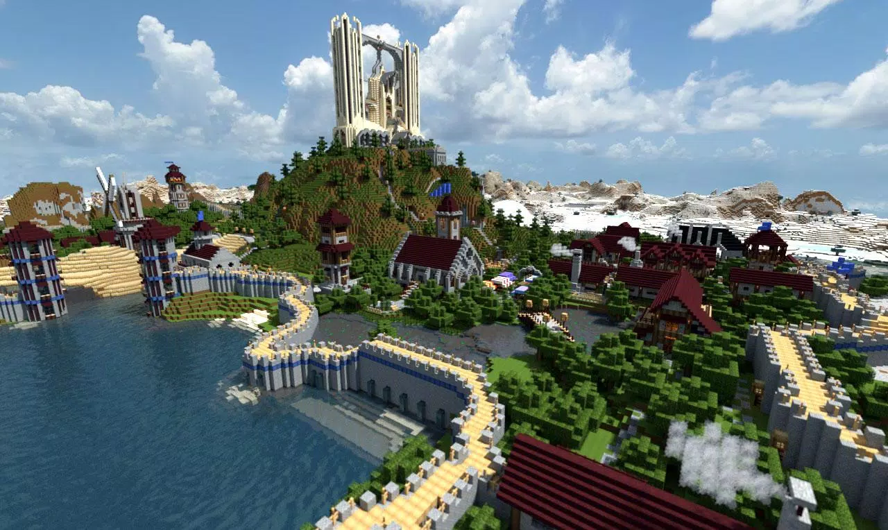 下載minecraft Pe的250家地图的安卓版本