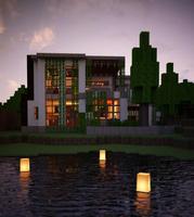 350 Nhà cho Minecraft Xây dựng Ý tưởng ảnh chụp màn hình 1