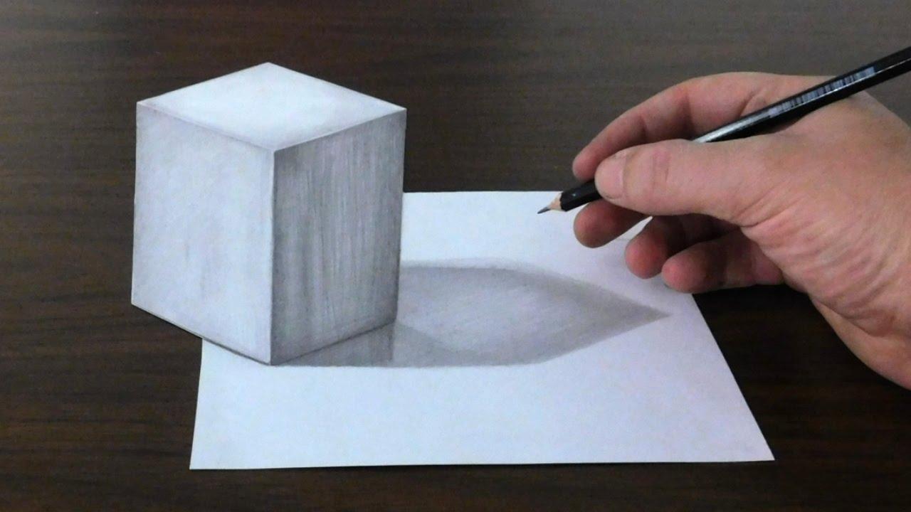 Три д на бумаге. Объемные рисунки. Трехмерный рисунок. 3d рисунки карандашом. Оптические иллюзии на бумаге.