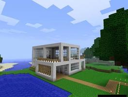 Maison moderne pour Minecraft capture d'écran 2