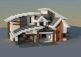 现代房子为Minecraft 截图 3