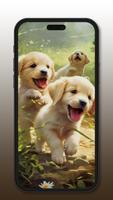 Cute Dog & Puppy Wallpaper 4K اسکرین شاٹ 1
