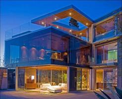 Glass House Design Ideas پوسٹر