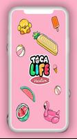 TOCA BOCA LIFE Wallpaper: world of Toca boca স্ক্রিনশট 2
