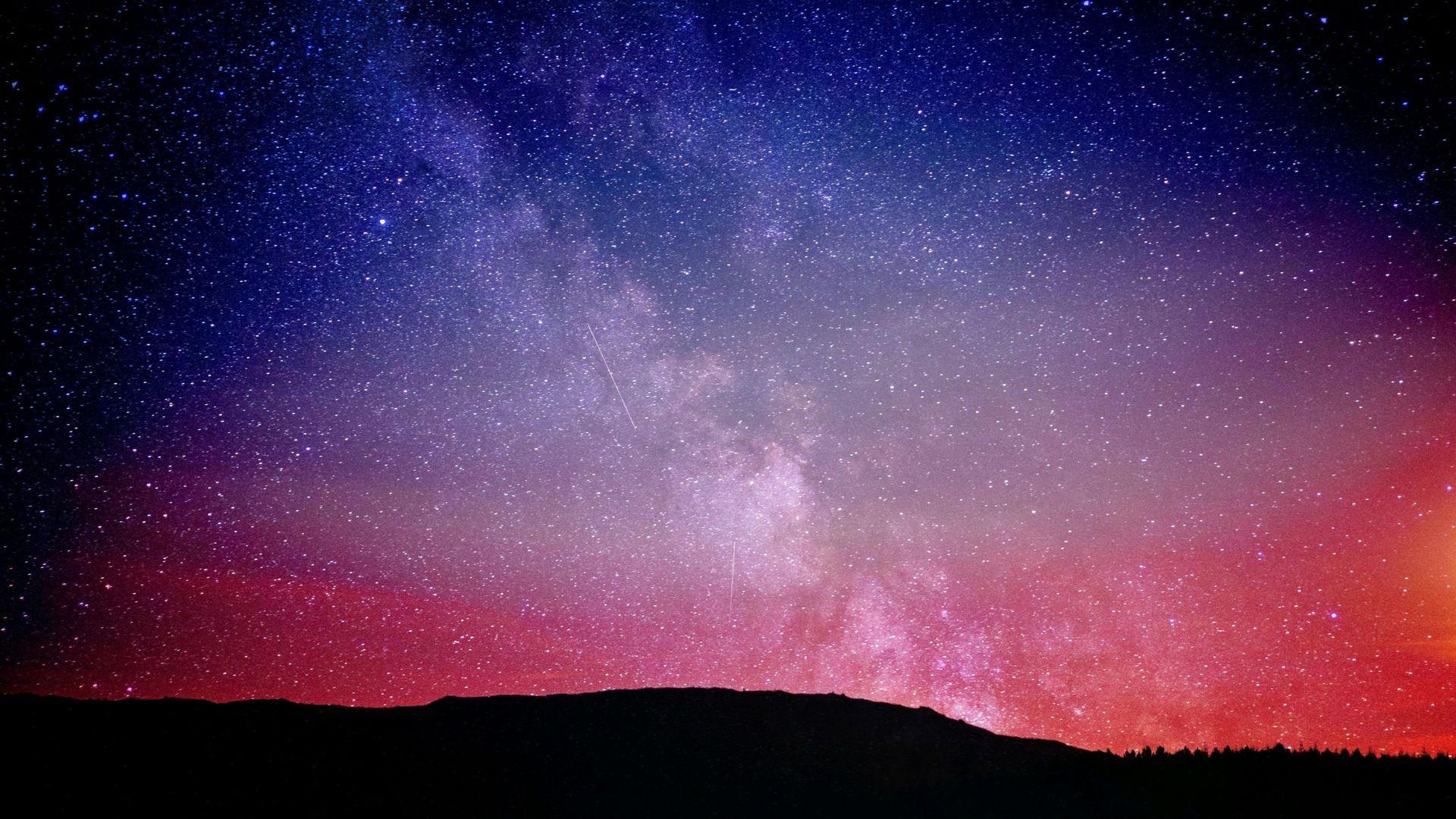 Android 用の 夜空と星の壁紙 Apk をダウンロード