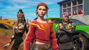 壁纸 Fortnite。打第9赛季。墙纸。 截图 1