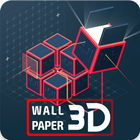 3D Wallpapers 4K -  Full HD Backgrounds icône