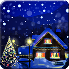 Christmas Night Live Wallpaper icône