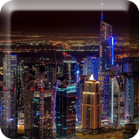 Dubai Night Live Wallpaper PRO