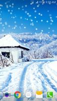 Winter Snow Live Wallpaper HD Affiche