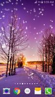 Winter Snow Live Wallpaper HD syot layar 2