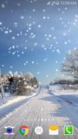 Winter Snow Live Wallpaper HD captura de pantalla 3