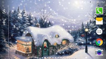 Fairy Tale Snow Live Wallpaper پوسٹر