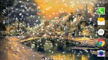 Fairy Tale Snow Live Wallpaper اسکرین شاٹ 1