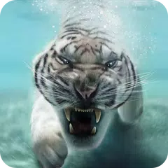 Скачать Tiger Live Wallpaper APK