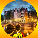 Ville d'Amsterdam Fond d'écran HD APK