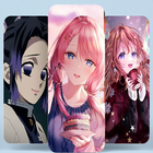 Fonds d'écran Anime Fille 4K icône