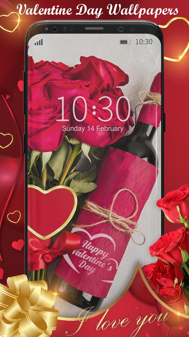 Android 用の 幸せなバレンタインデーの壁紙無料 Apk をダウンロード