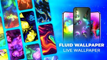 Live Wallpaper: Magic Fluid پوسٹر