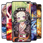 Anime wallpaper lockscreen - Anime Full Wallpaper icône