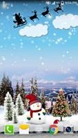 برنامه‌نما Snowfall Christmas Wallpaper عکس از صفحه