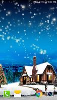 Snowfall Christmas Wallpaper اسکرین شاٹ 2