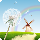 Dandelion Live Wallpaper أيقونة