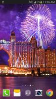 Dubai Fireworks Live Wallpaper syot layar 3