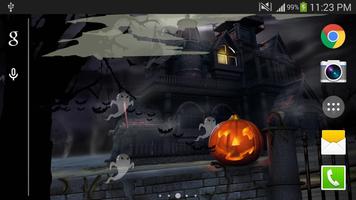 Halloween Live Wallpaper تصوير الشاشة 1