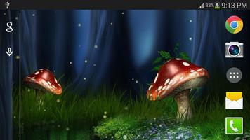Fireflies Live Wallpaper poster